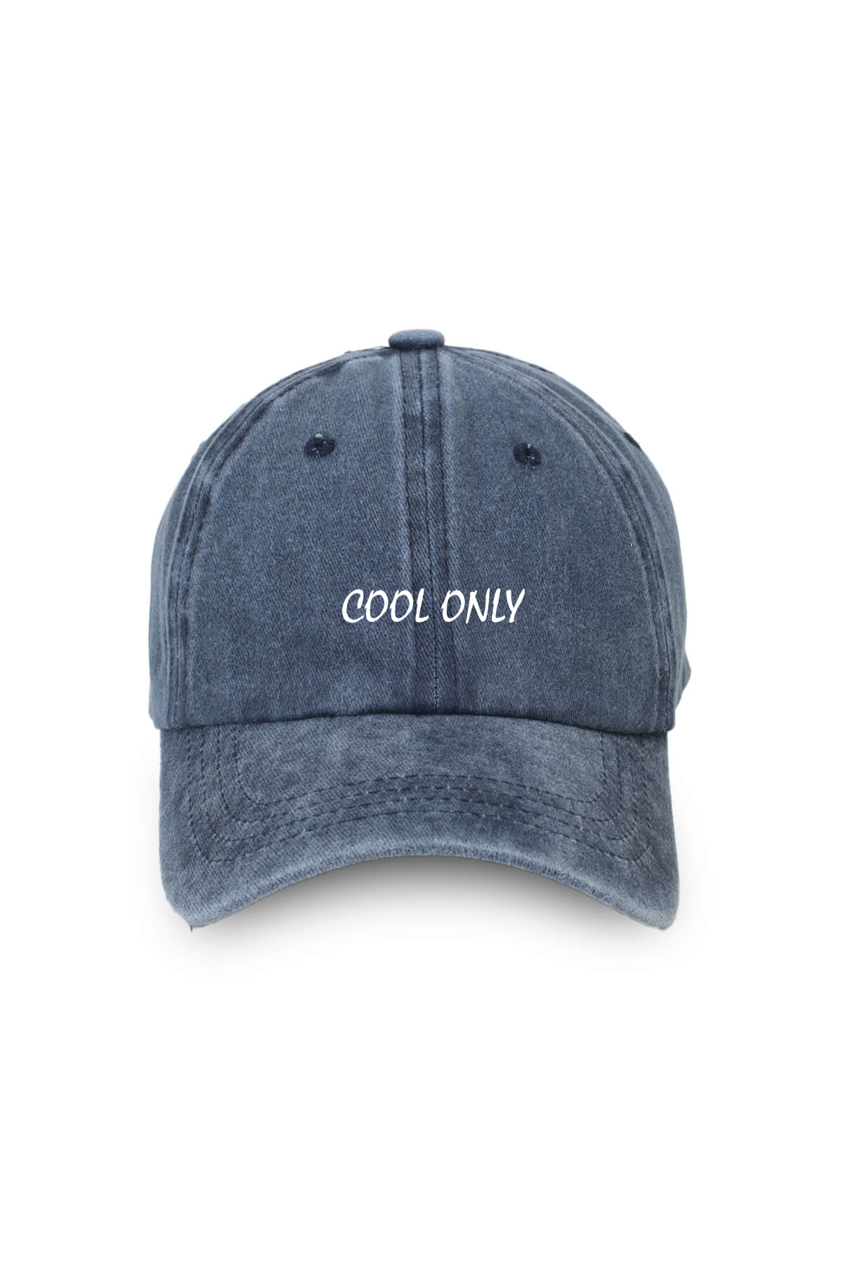 Slogan Nakışlı Vintage Şapka