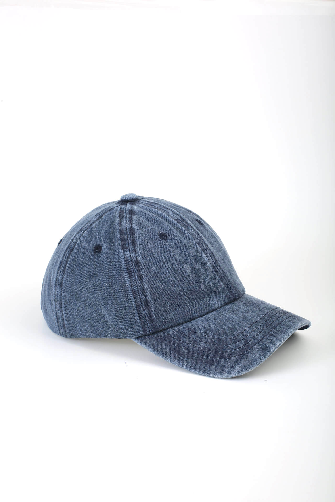 Slogan Şapka Limited Nakışlı Denim