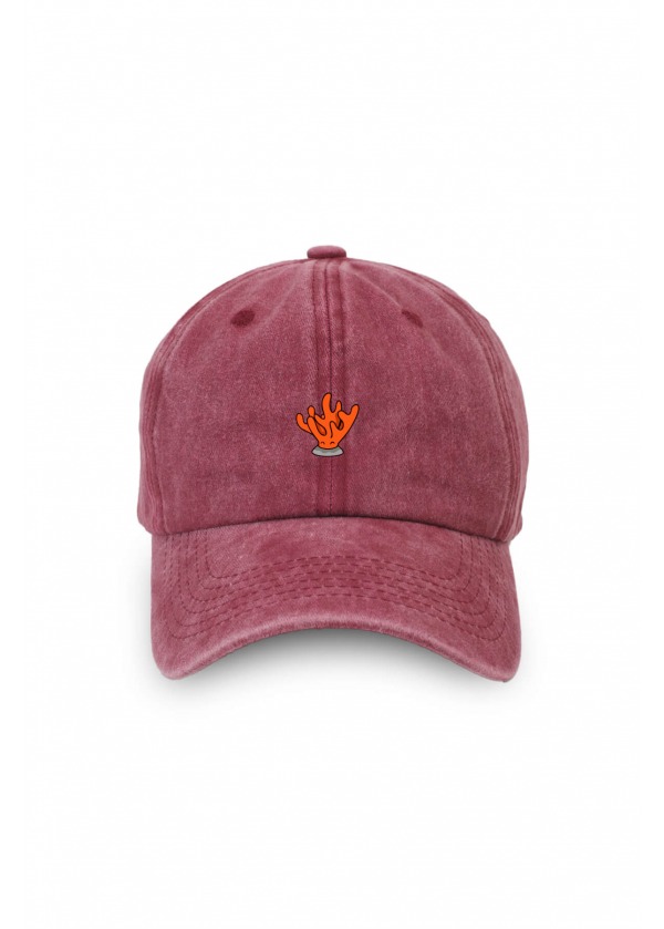 Okyanus Serisi Şapka Bordo Mercan