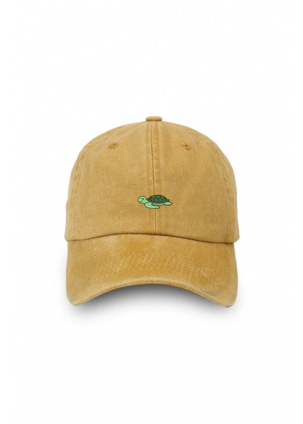 Okyanus Serisi Şapka Sarı Kaplumbağa