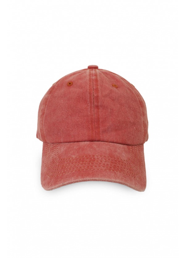 Vintage Yıkmalı Şapka Turuncu