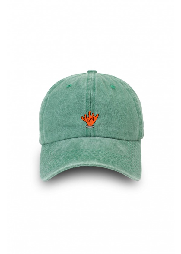 Okyanus Serisi Şapka Yeşil Mercan