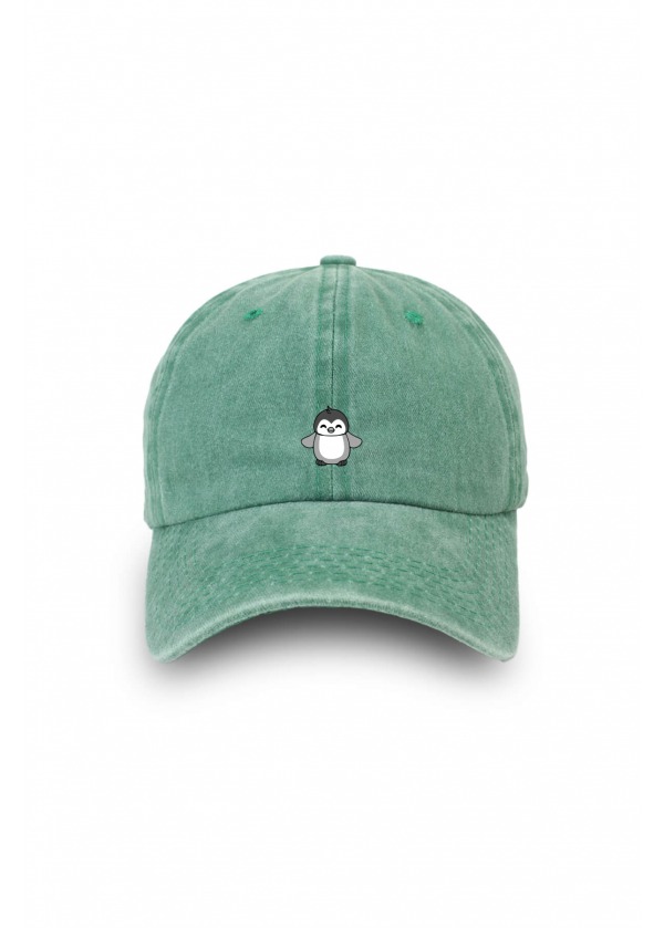 Okyanus Serisi Şapka Yeşil Penguen